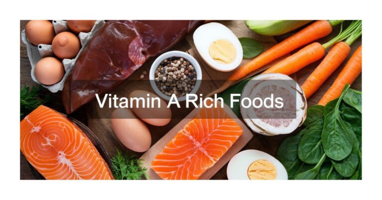 Major Sources of Vitamin A